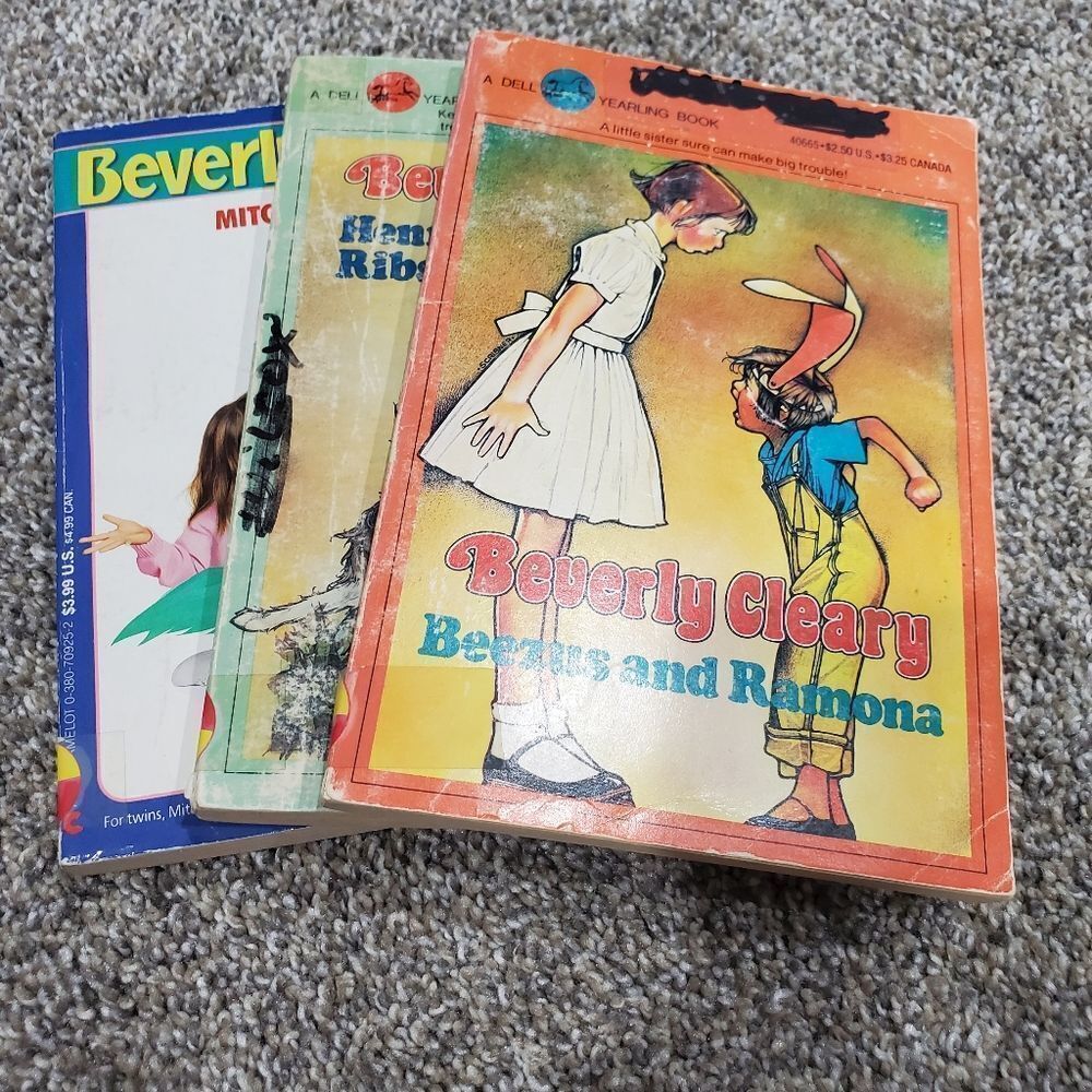 Lot of 3 Beverly Cleary paperback books #3